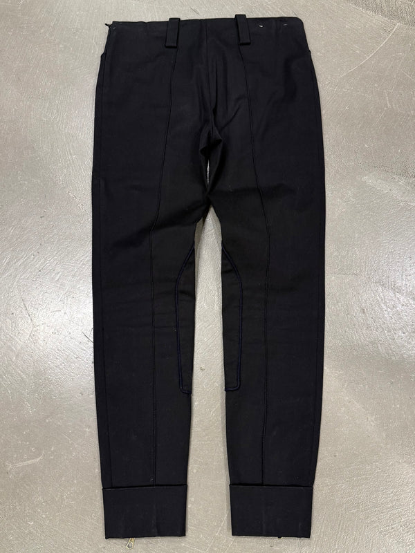 F/W2007 Balenciaga by Ghesquiere motorcycle zip skinny pants
