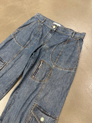 S/S 2005 CHRISTIAN Dior by Galliano capri cargo pants