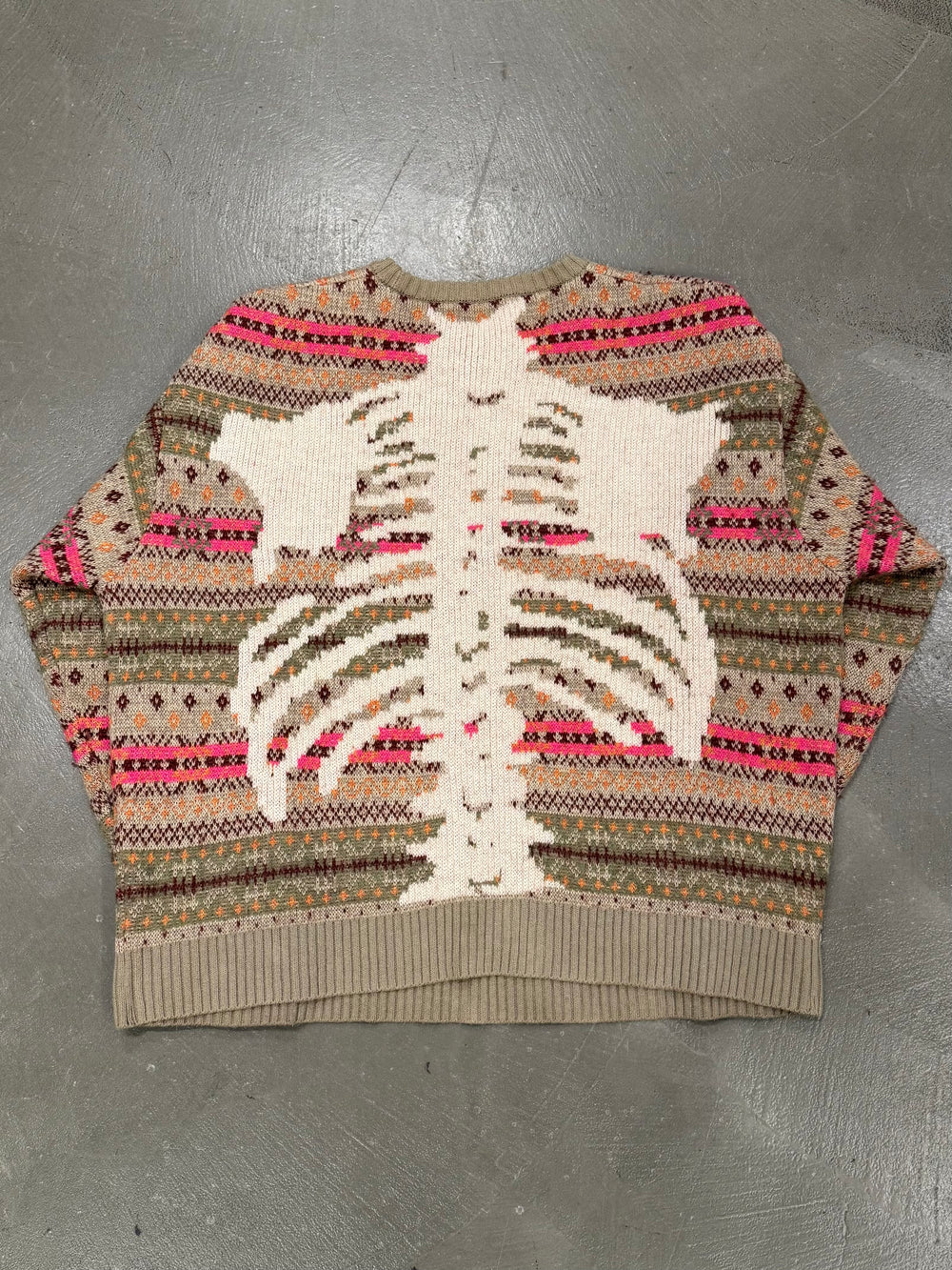 Kapital oversized skeleton knit
