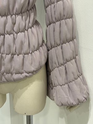 2012 Giorgio Armani wide sleeves peplum jacket