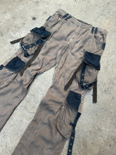 Load image into Gallery viewer, SS2004 Dolce &amp; Gabbana bondage linen cargo pants
