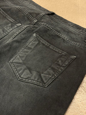 2000s Rick Owens faded jeans