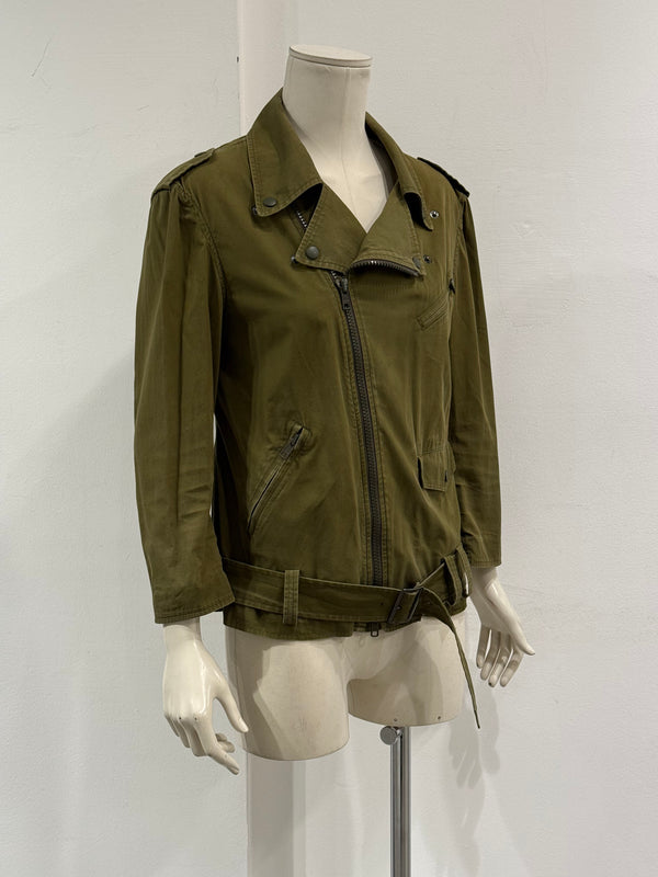 S/S2013 Yohji Yamamoto military biker jacket