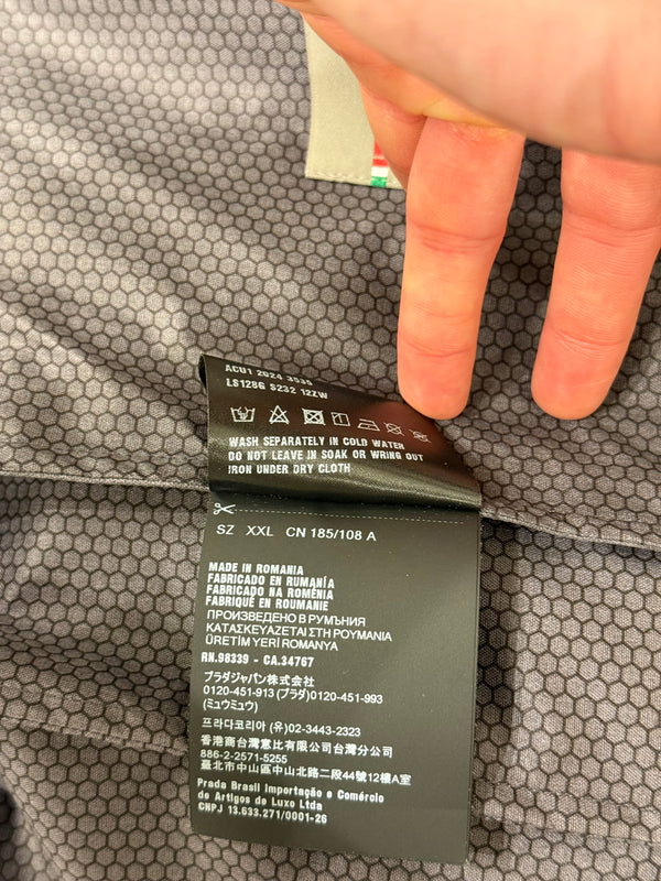 2024 Prada technical hooded jacket