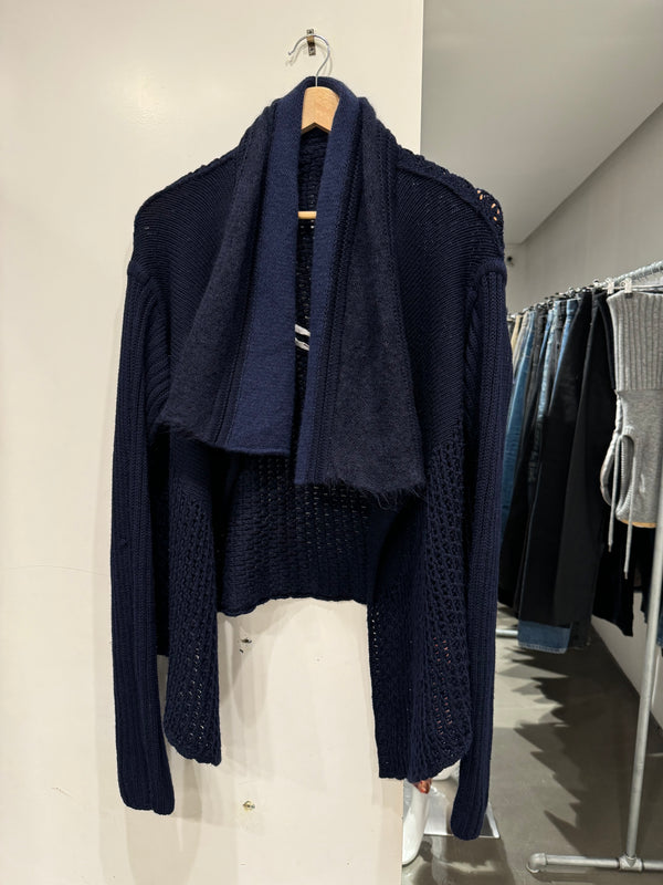 A/W2005 Rick Owens Moog Merinos Wool cardigan