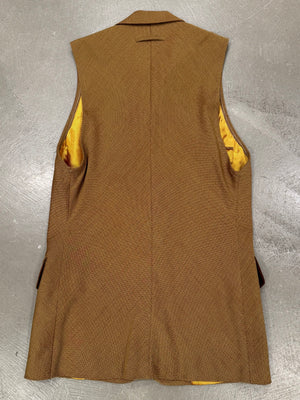 1980s Jean Paul Gaultier pour Gibò wool blazer vest