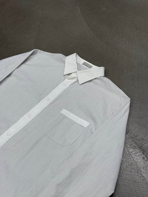 S/S2005 Dior by Hedi Slimane runway Beck striped cotton shirt