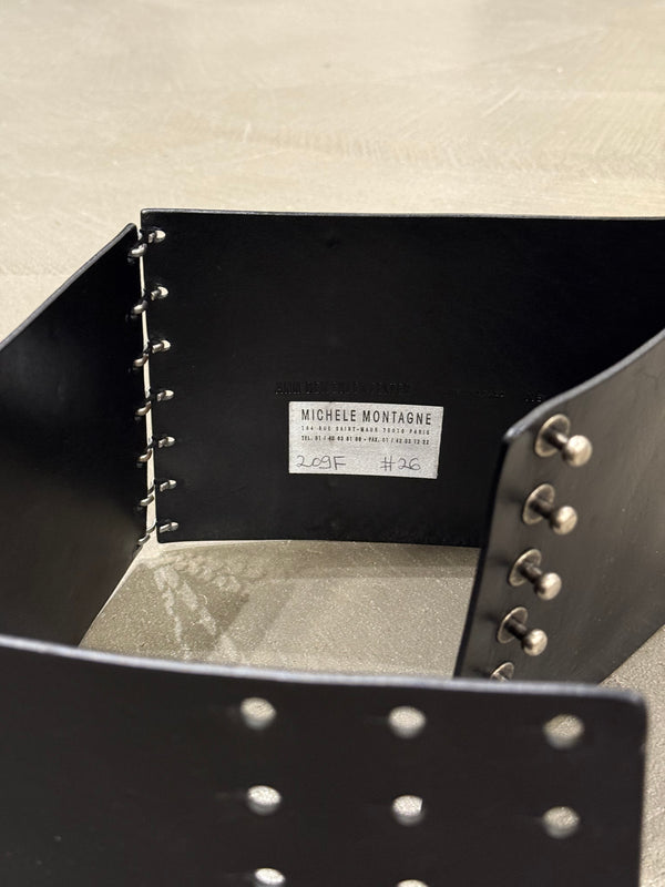 S/S2013 Ann Demeulemeester runway corset belt
