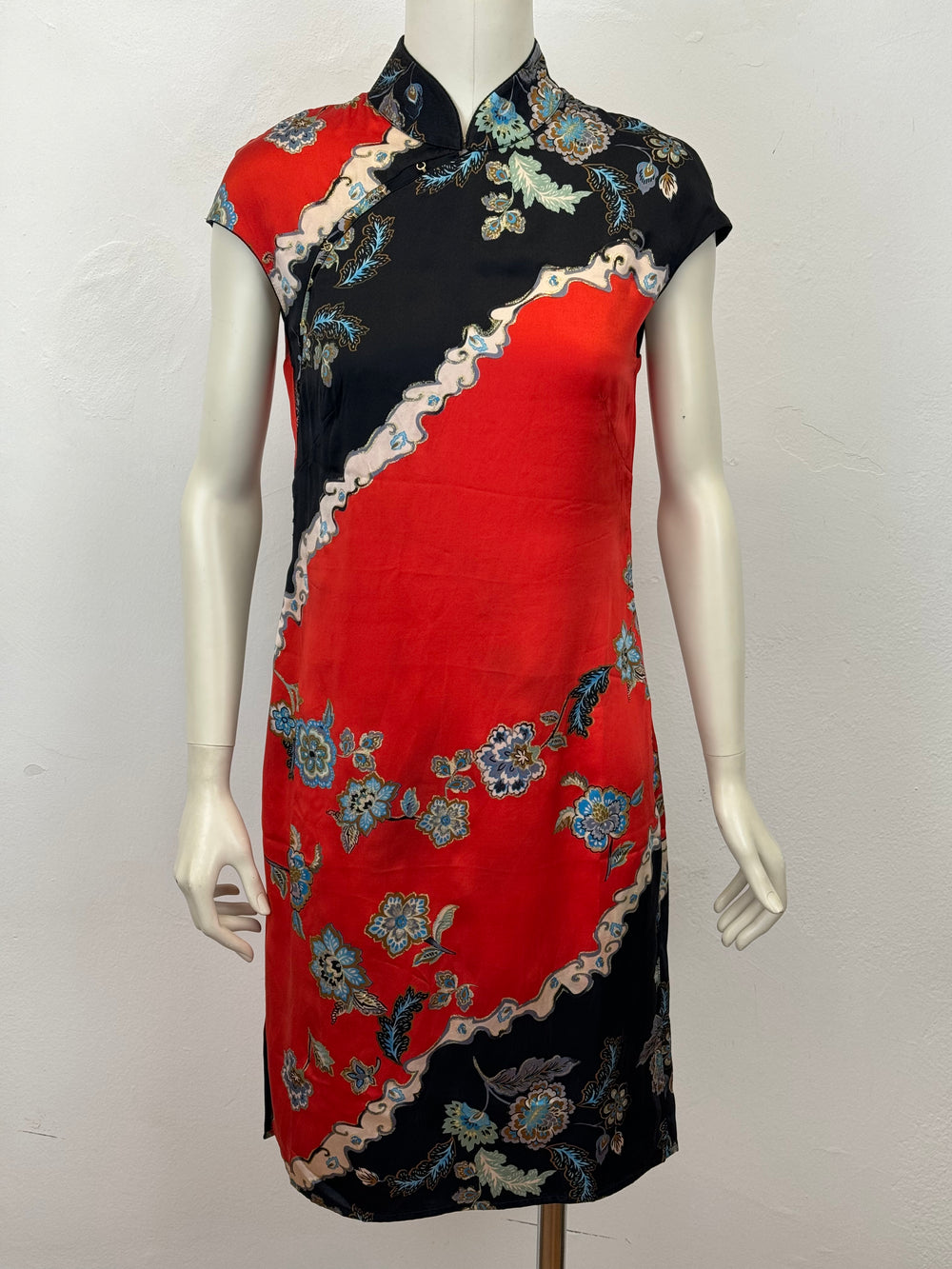 S/S2003 Roberto Cavalli cheongsam dress