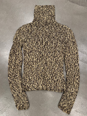 2000s Celine 100% silk heavy knit