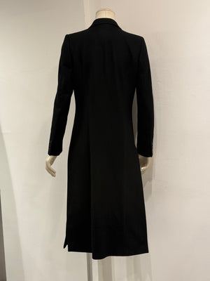 A/W2001 Alexander McQueen runway paneled wool wrap coat