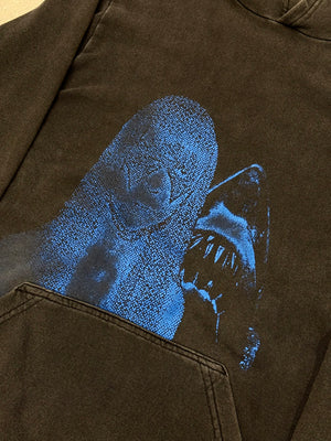 S/S2003 Raf Simons “Consumed” Penelope Jaws faded hoodie