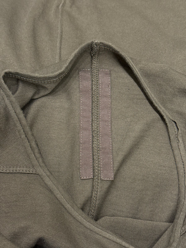 2010s Rick Owens DRKSHW horse patch tunic t-shirt