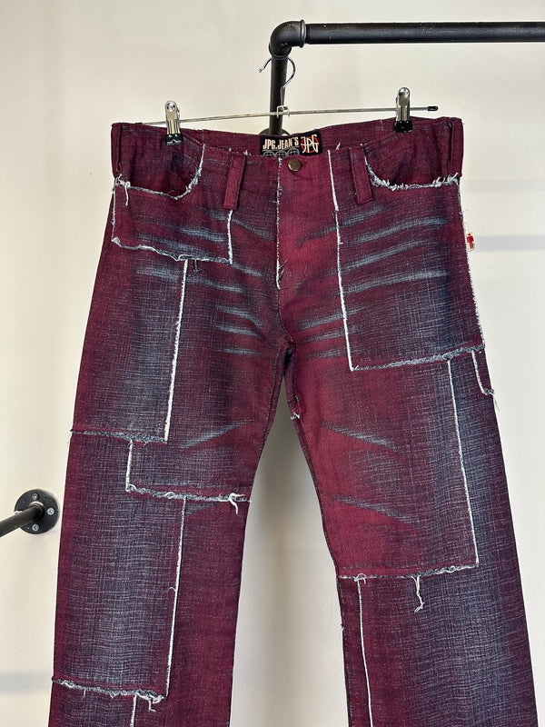 1990s Jean Paul Gaultier Patchwork jeans