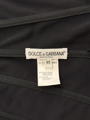 1999 Dolce & Gabbana corseted mini dress