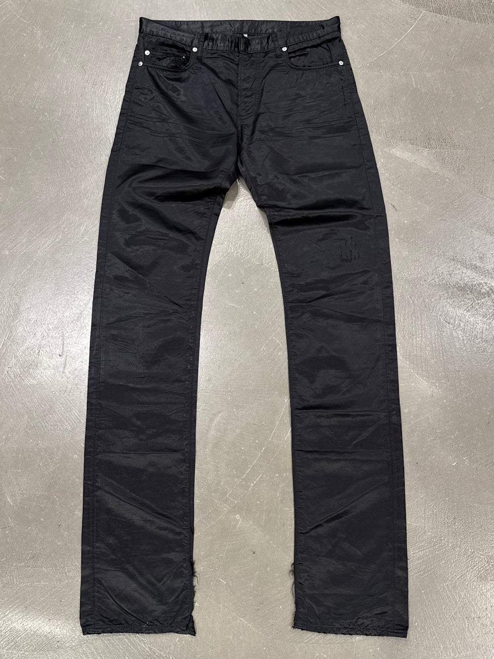 S/S2006 Dior by Hedi Slimane coated pants, Karl Lagerfeld personal pair