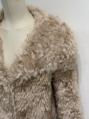 A/W2011 Prada mohair faux fur croupes jacket