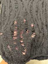 Load image into Gallery viewer, A/W2013 Saint Laurent by Hedi Slimane distressed knit
