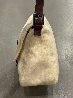 2000 Fendi monogram zucca mama baguette bag