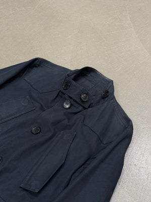 2013 Balenciaga by Ghesqiere paneled military jacket