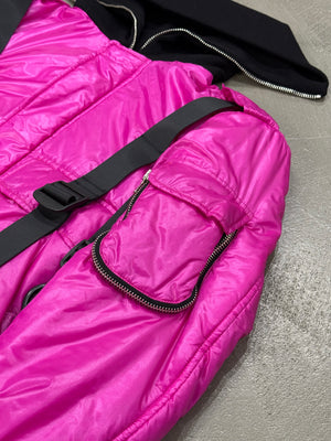 A/W2003 DOLCE & GABBANA bondage paracadute aviatore jacket