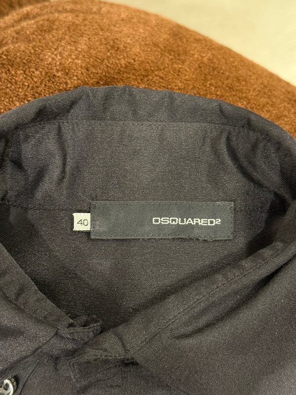 2000s Dsquared2 bondage D-ring shirt