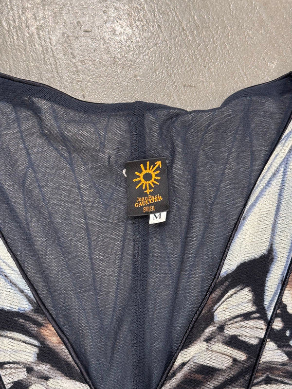 2003 Jean Paul Gaultier butterfly midi dress