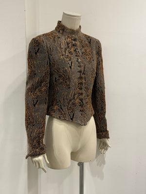 A/W1989 Giorgio Armani paisley brocade jacket