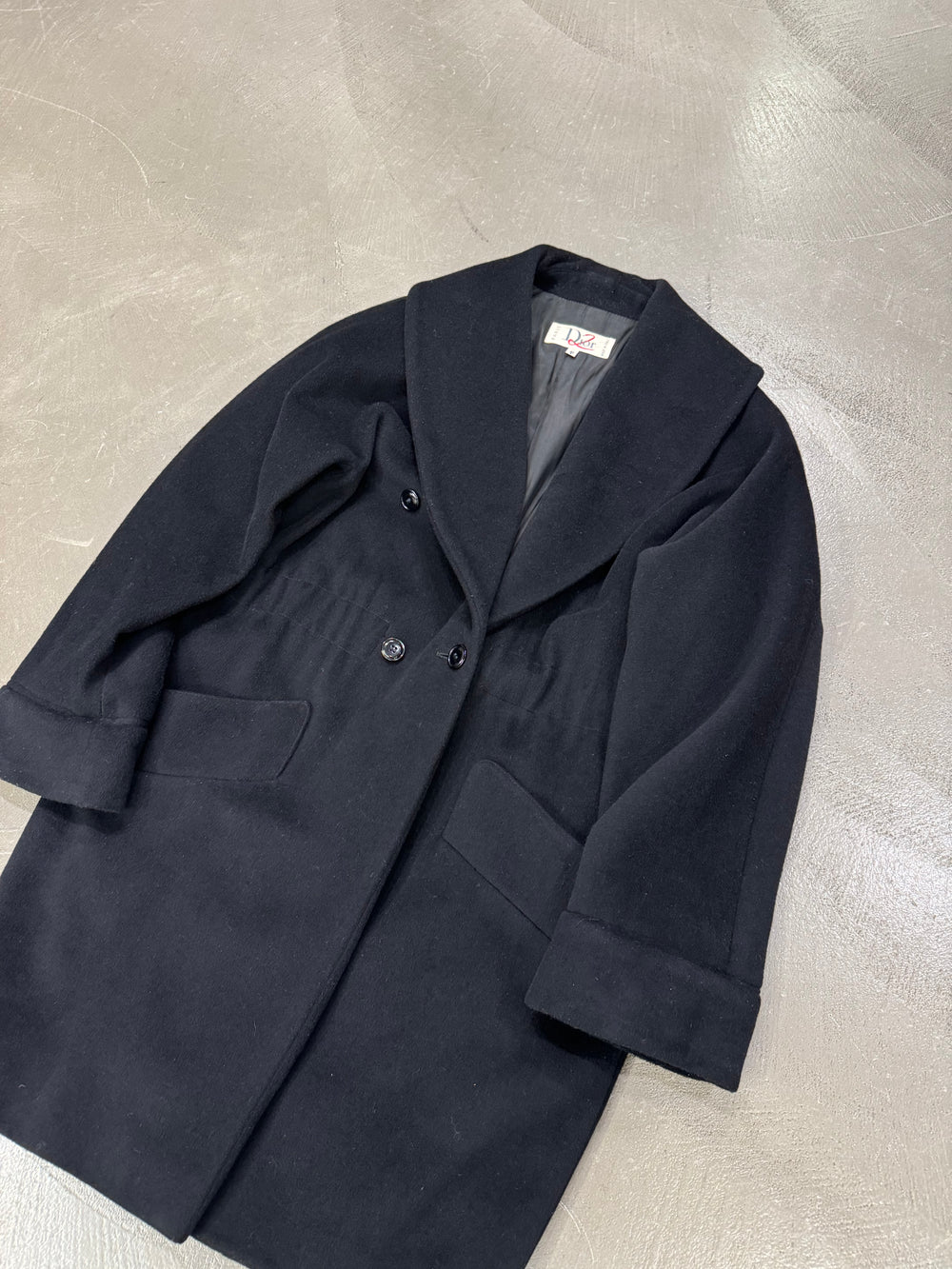 1980s Christian Dior cashmere wool coat