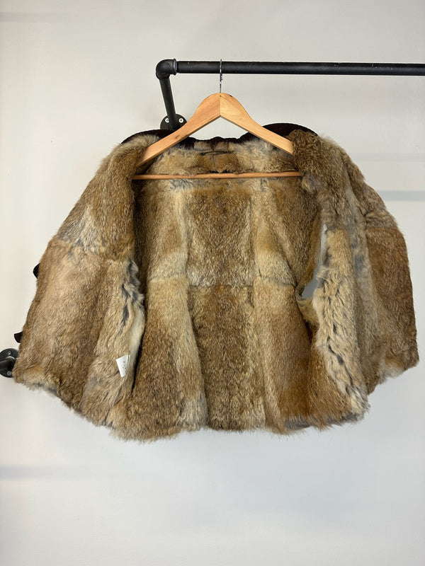 AW2002 Dolce & Gabbana cargo fur vest