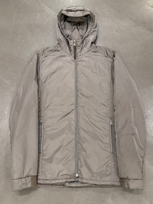 Prada hooded padded nylon jacket