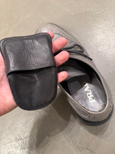 Load image into Gallery viewer, 2000s Prada grey leather derby shoes
