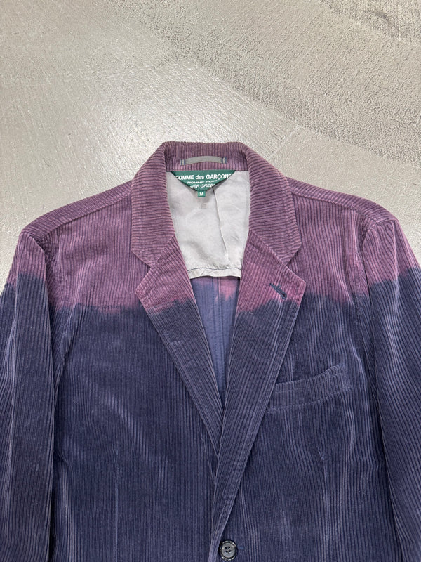 2008 Comme des Garçons gradient corduroy jacket