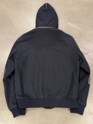 2000s Dolce & Gabbana hooded bomber jacket