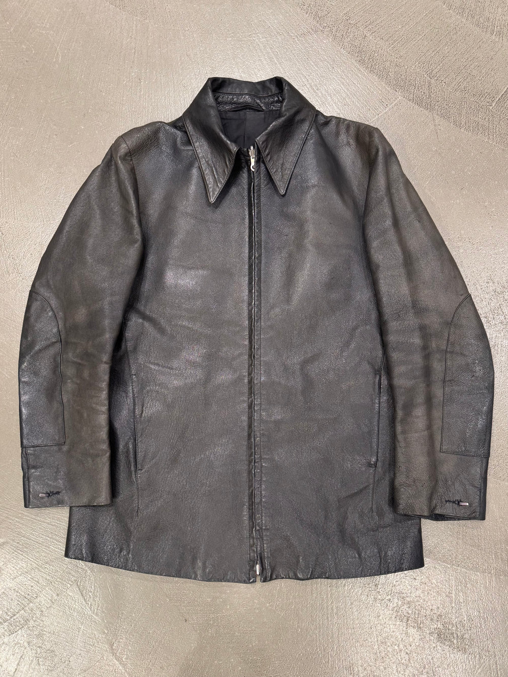 A/W1998 Carol Christian Poell artisanal leather jacket