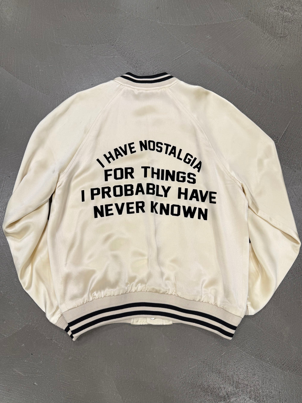 S/S2020 Celine by Hedi Slimane “Nostalgia” varsity jacket