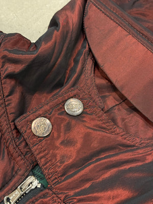 1990s Jean Paul Gaultier iridescent bomber jacket
