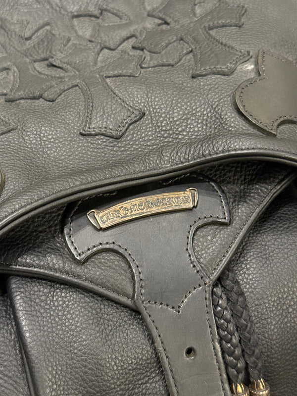 Chrome Hearts cross patch gunslinger backpack
