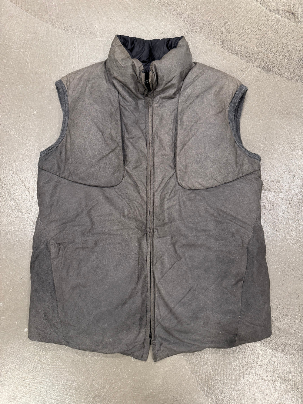 Isaac Sellam puffer leather vest