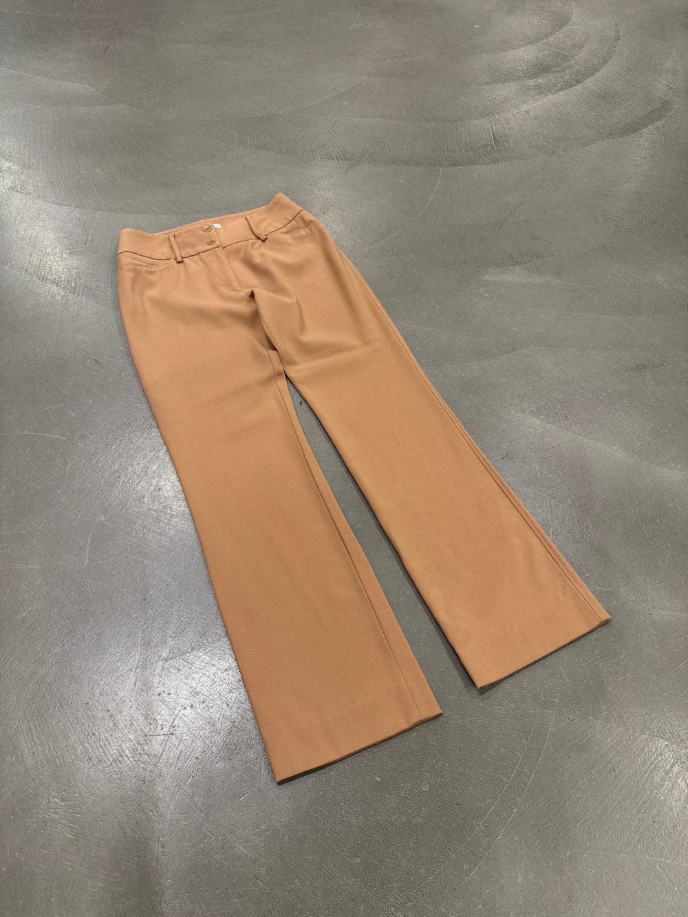 2000s Dolce & Gabbana tailored wool flared trousers