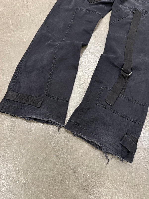 A/W2003 Dolce & Gabbana bondage parachute pants