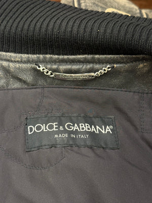 A/W2003 Dolce & Gabbana horse leather jacket