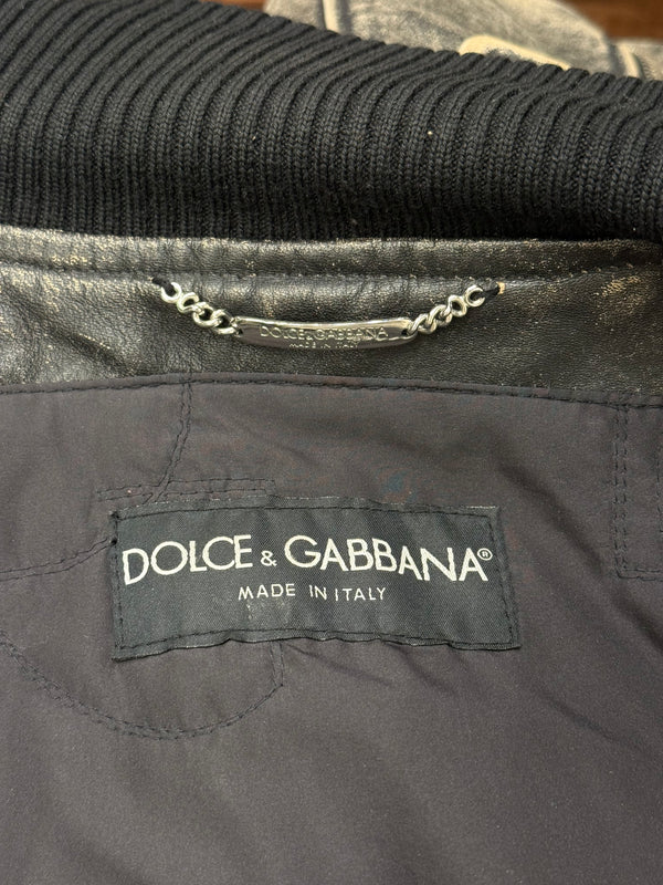 A/W2003 Dolce & Gabbana horse leather jacket