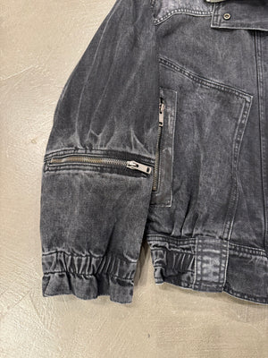 2020s Givenchy sample bomber denim jacket