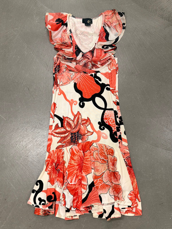 2000s Cavalli floral dress