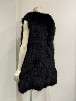 2000s Yves Saint Laurent by Tom Ford real fur vest