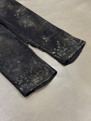 S/S2023 Balenciaga "The Mud Show" destroyed denim