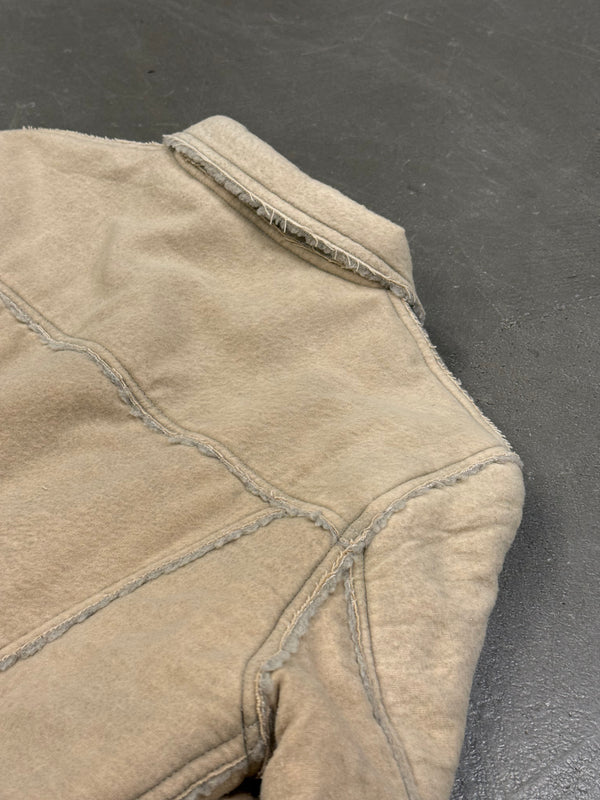 2000s Cavalli faux shearling trucker jacket
