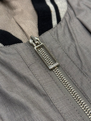 2010s Dior nylon "bee" bomber jacket