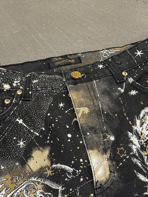 2003 Roberto Cavalli zodiac astrology pants
